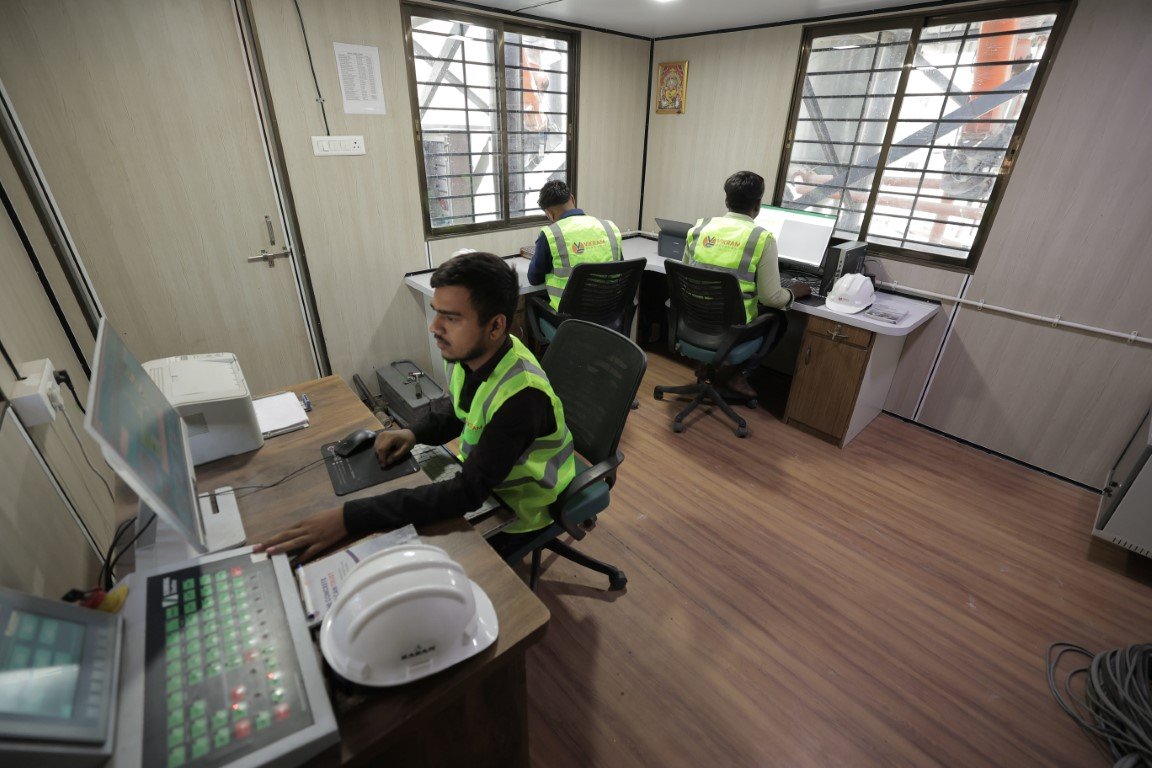 Vikram Readymix Transit Mixer Quality Check Before Dispatch