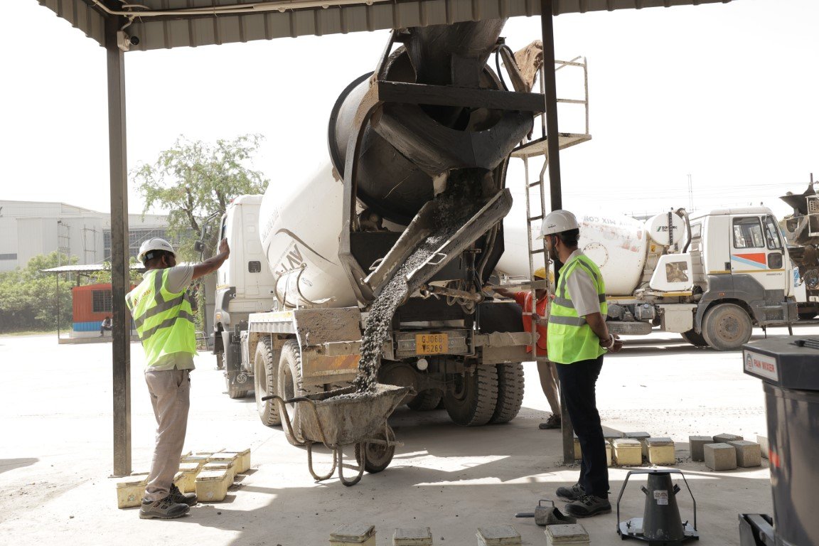 Vikram Readymix Concrete Co Quality Control Team
